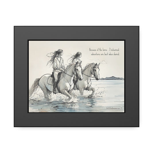 'Together' Framed Paper Poster