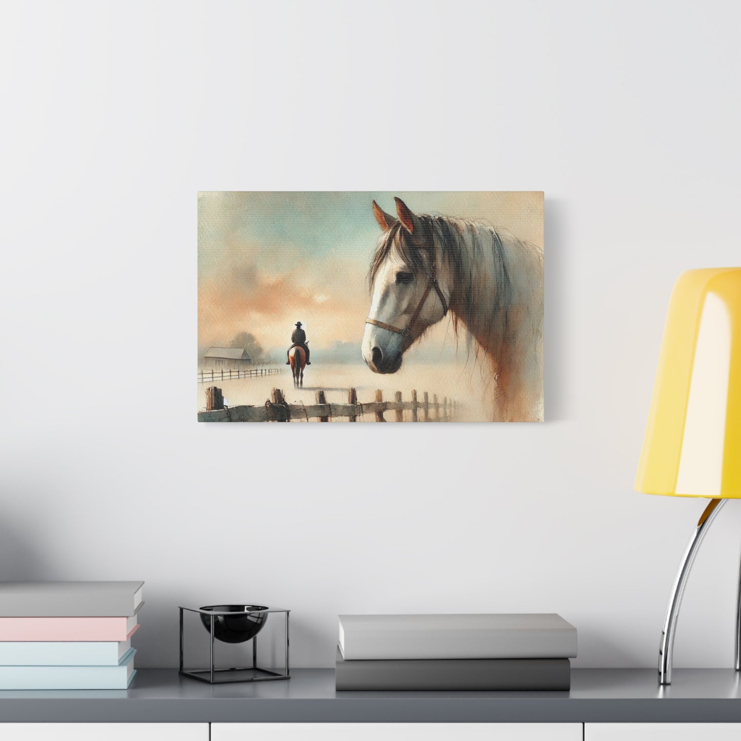 'Beyond any horizon' Canvas Wall Art