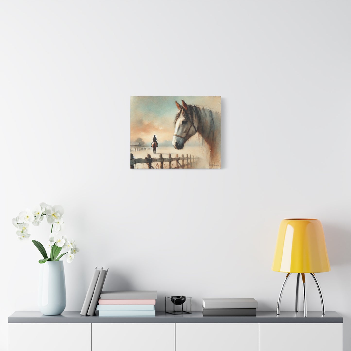 'Beyond any horizon' Canvas Wall Art