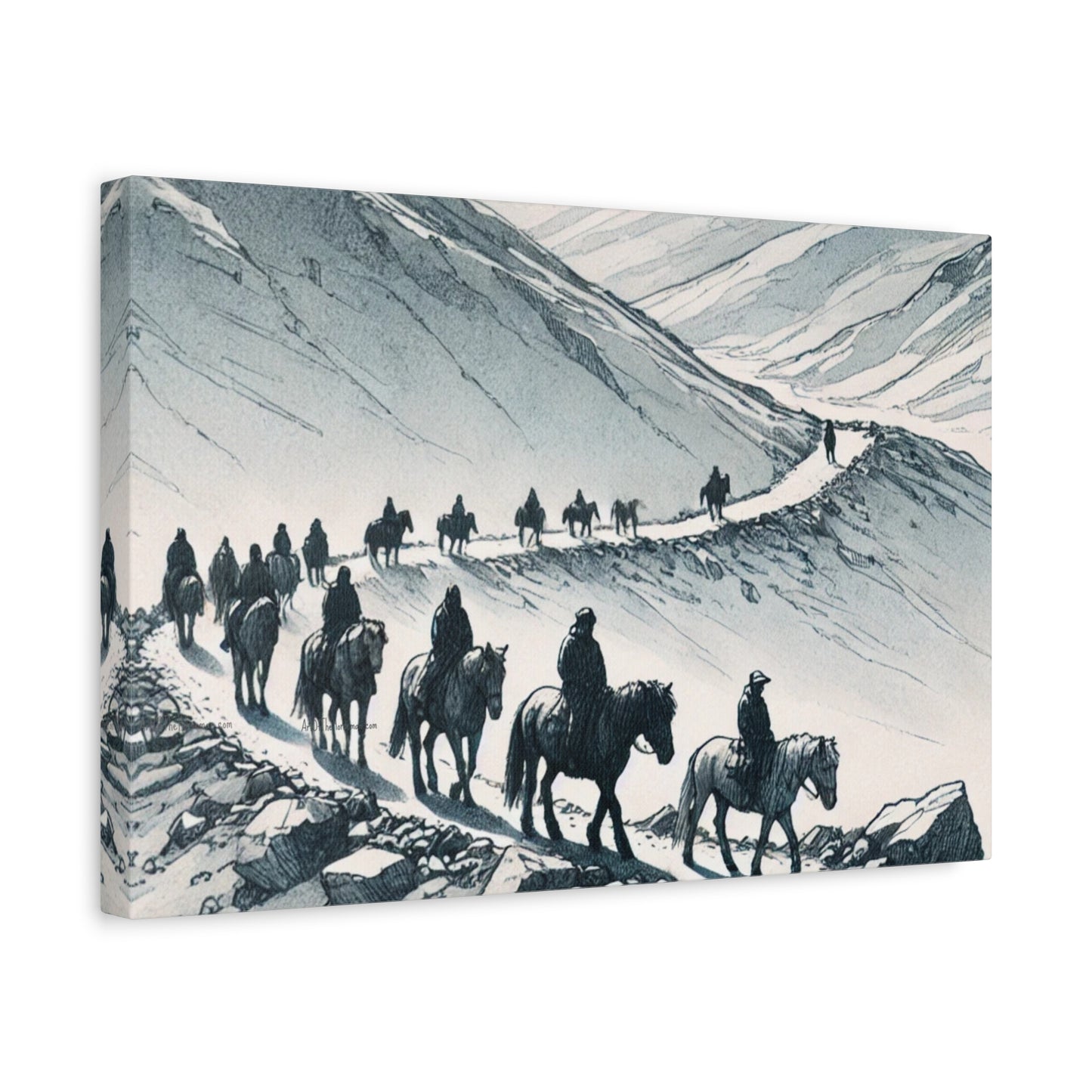 'Rugged Mile' Canvas Wall Art