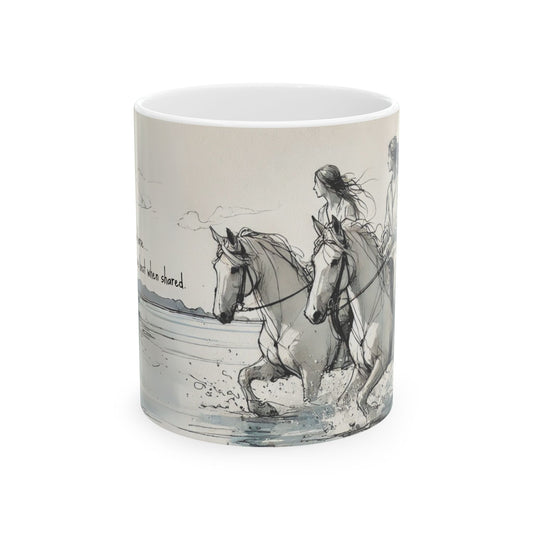 'Adventures' - Ceramic Mug 11oz