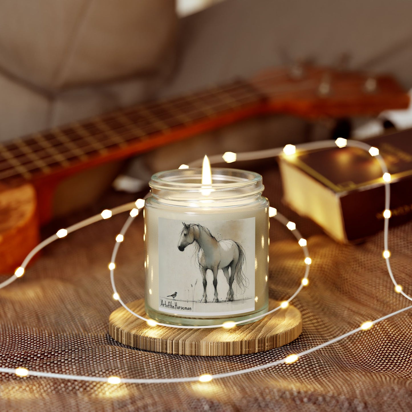 Art of the Horseman Scented Candle - Coconut Apricot Wax