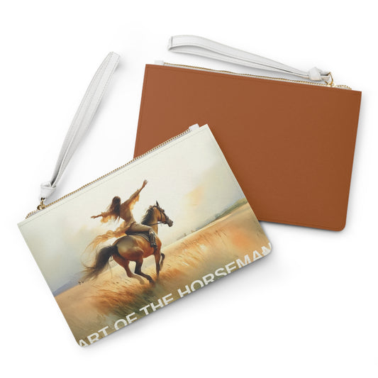 Horse Design Clutch Bag