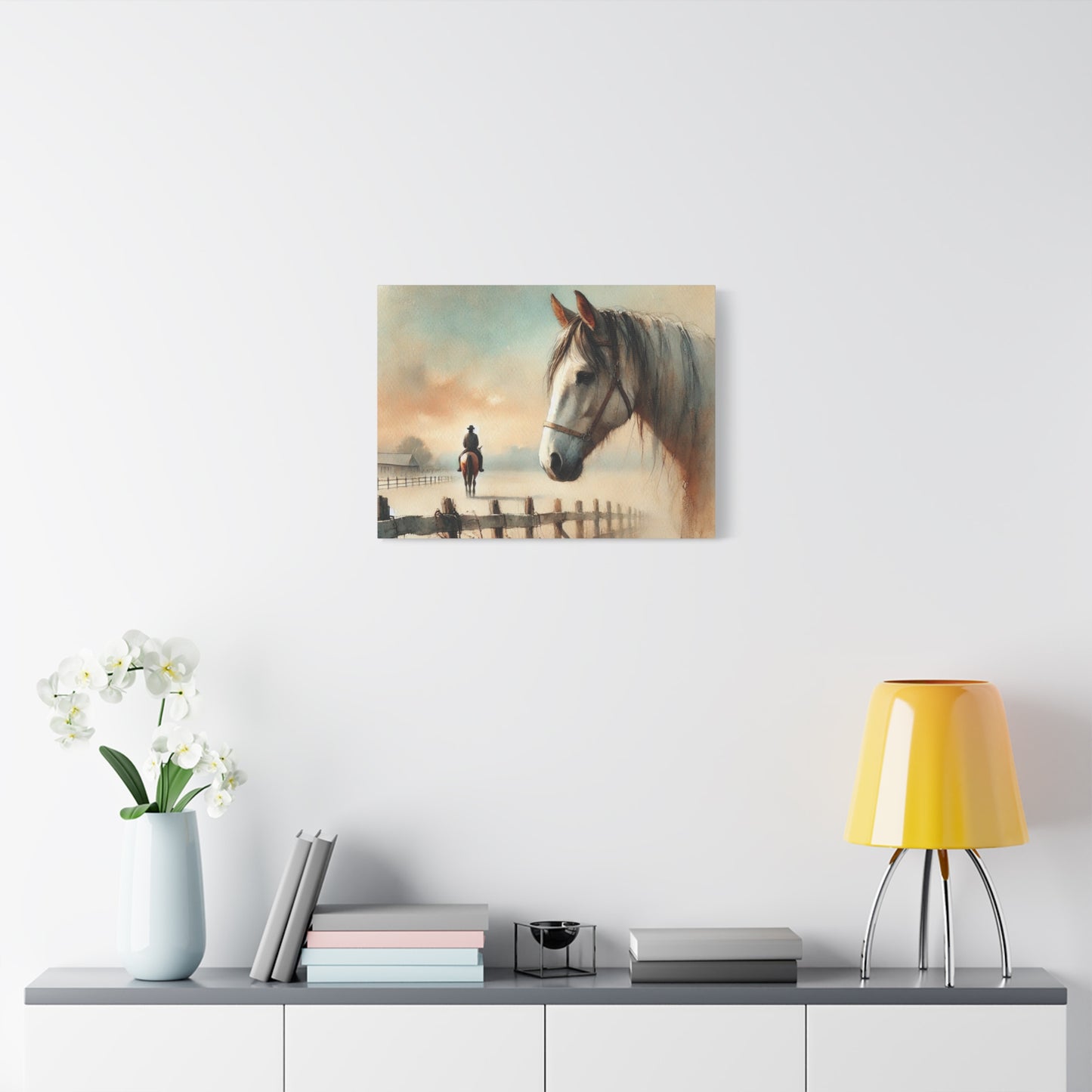 'Beyond any horizon' Canvas Wall Art