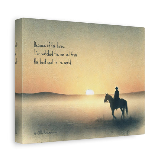 'Sunset' Canvas Wall Art
