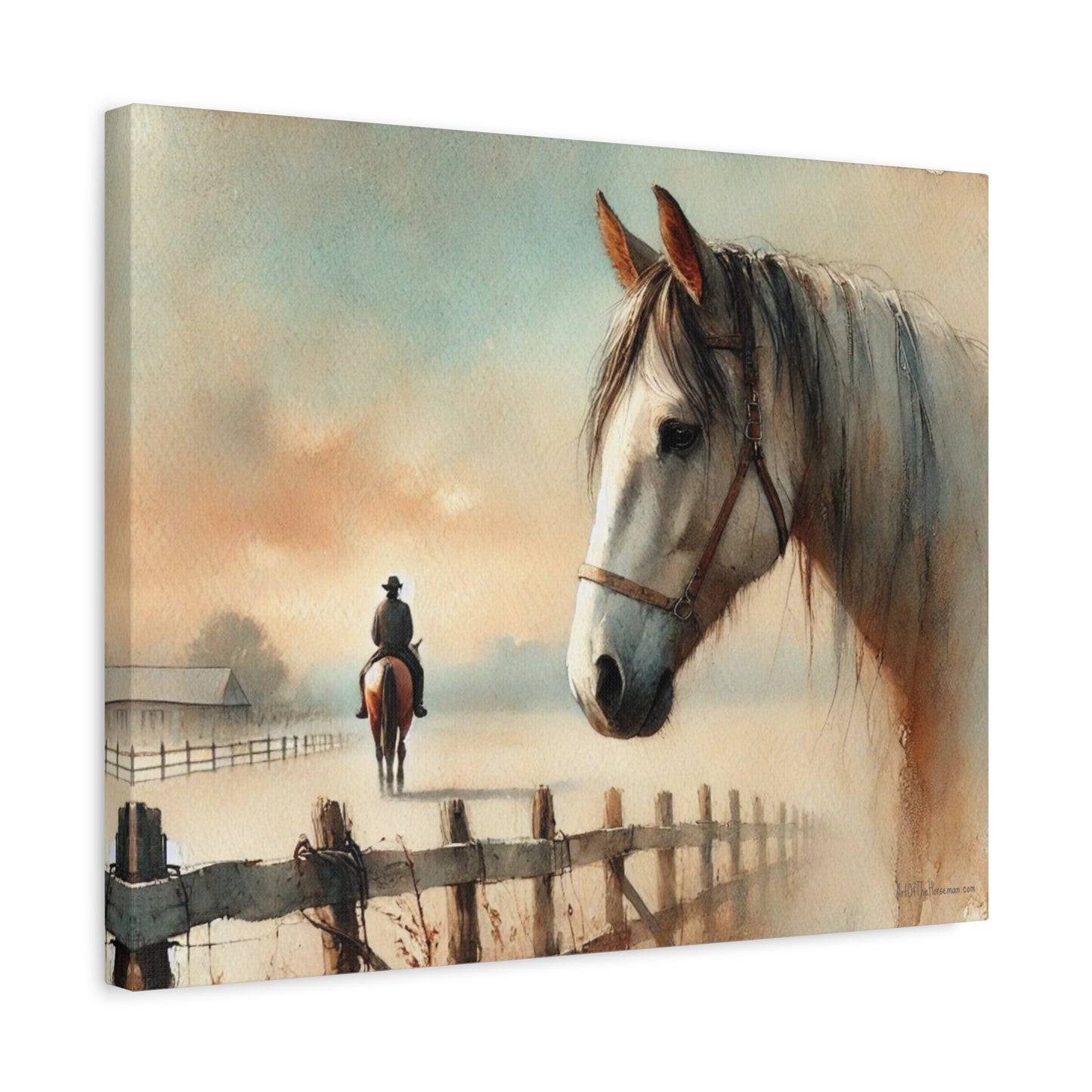 'Beyond any horizon' Canvas Wall Art
