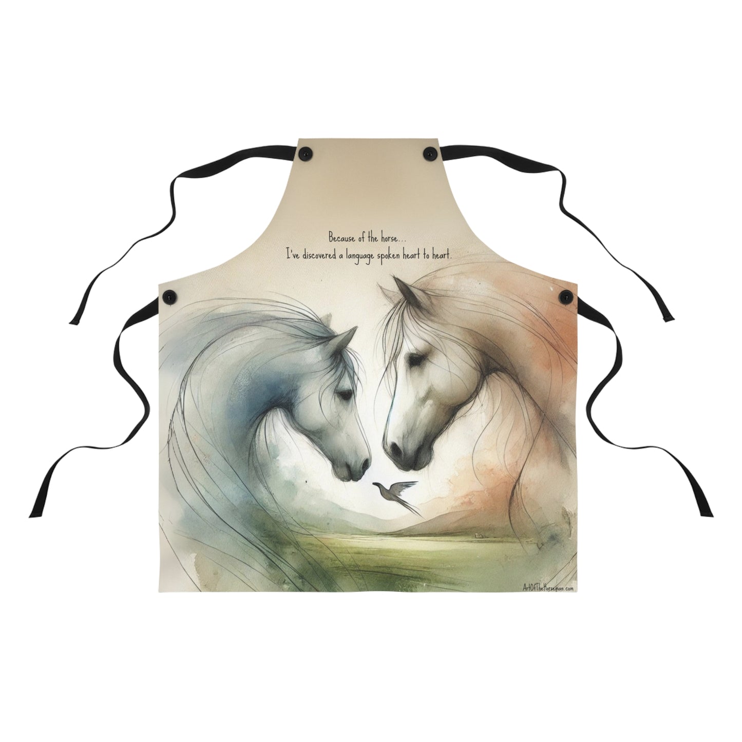 'Heart to heart' Apron