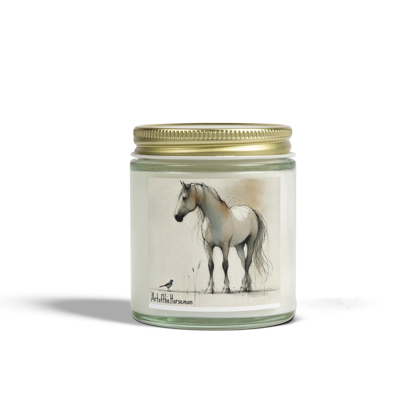 Art of the Horseman Scented Candle - Coconut Apricot Wax