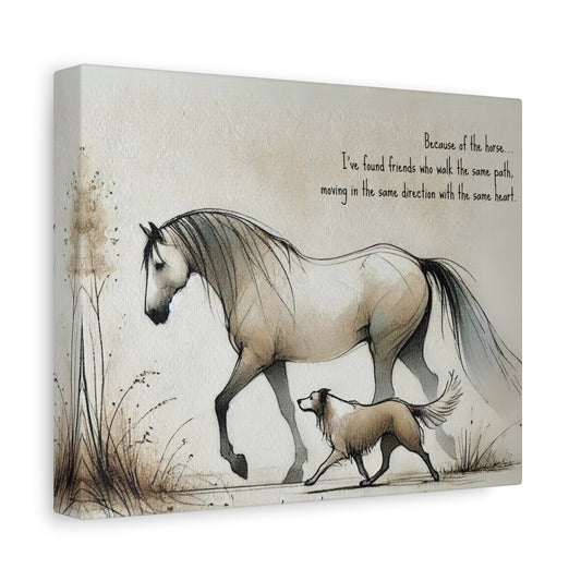 Same heart - Canvas Wall Art