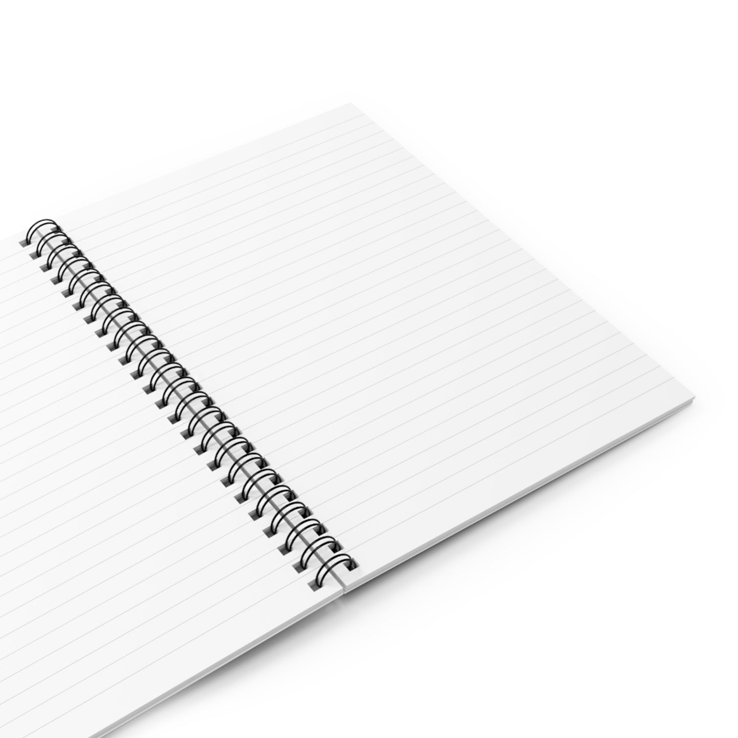 "The Meaning of Harmony Found on Horseback" – Ruled Line Spiral Notebook