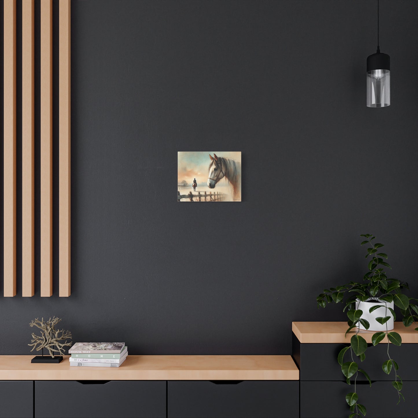 'Beyond any horizon' Canvas Wall Art