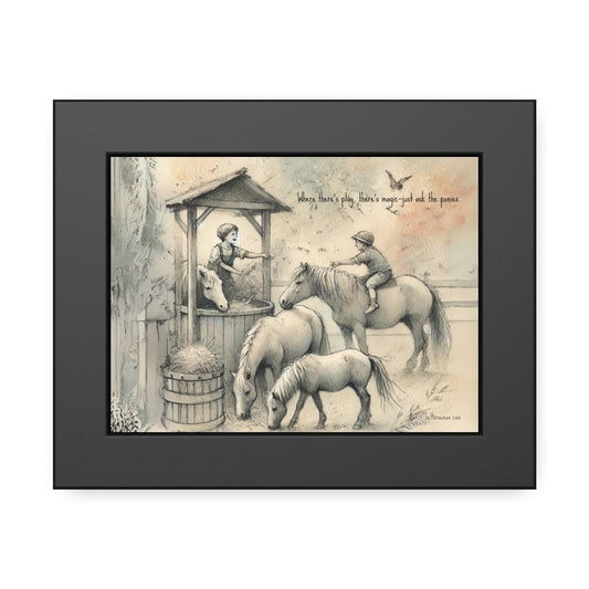 'Joy' Framed Paper Poster