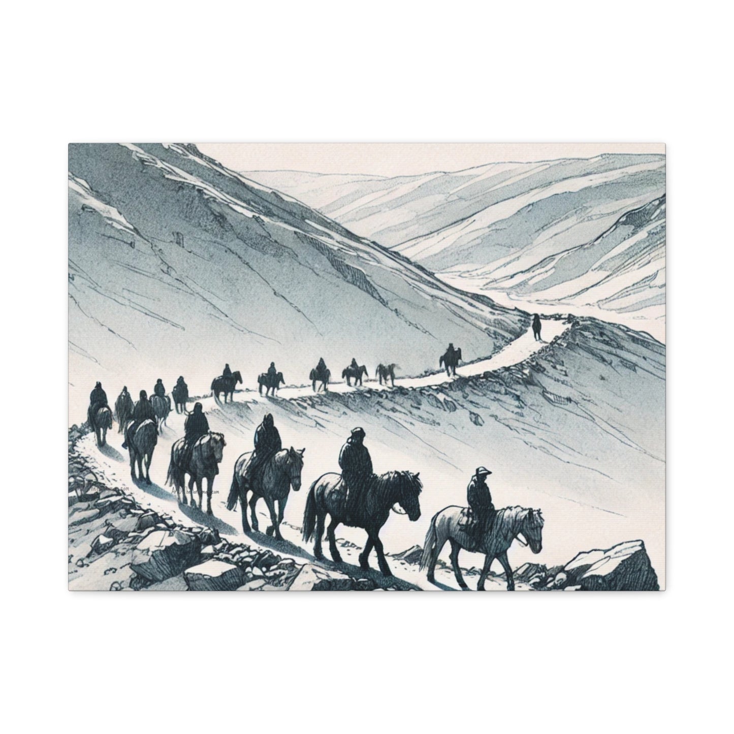 'Rugged Mile' Canvas Wall Art