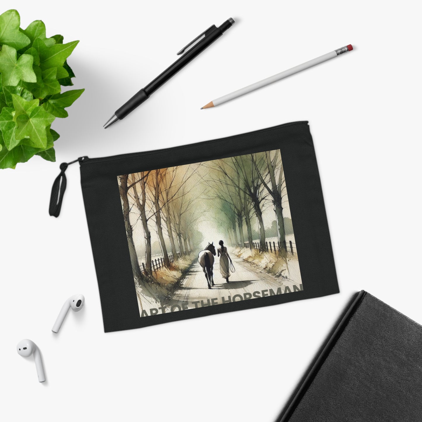 Art of the Horseman Pencil Case